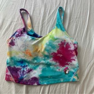 Athletic tank top, built in pads.